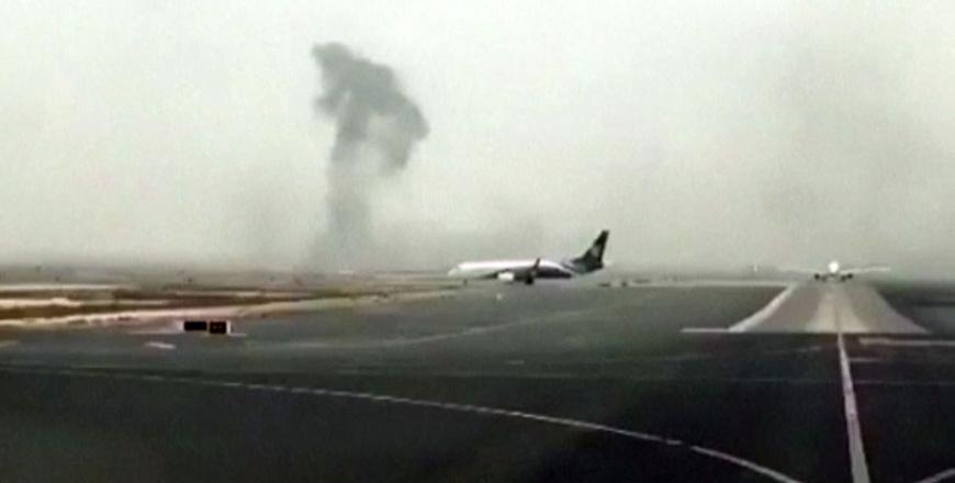 Emirates Airline flight crash lands at Dubai airport govt Jordan